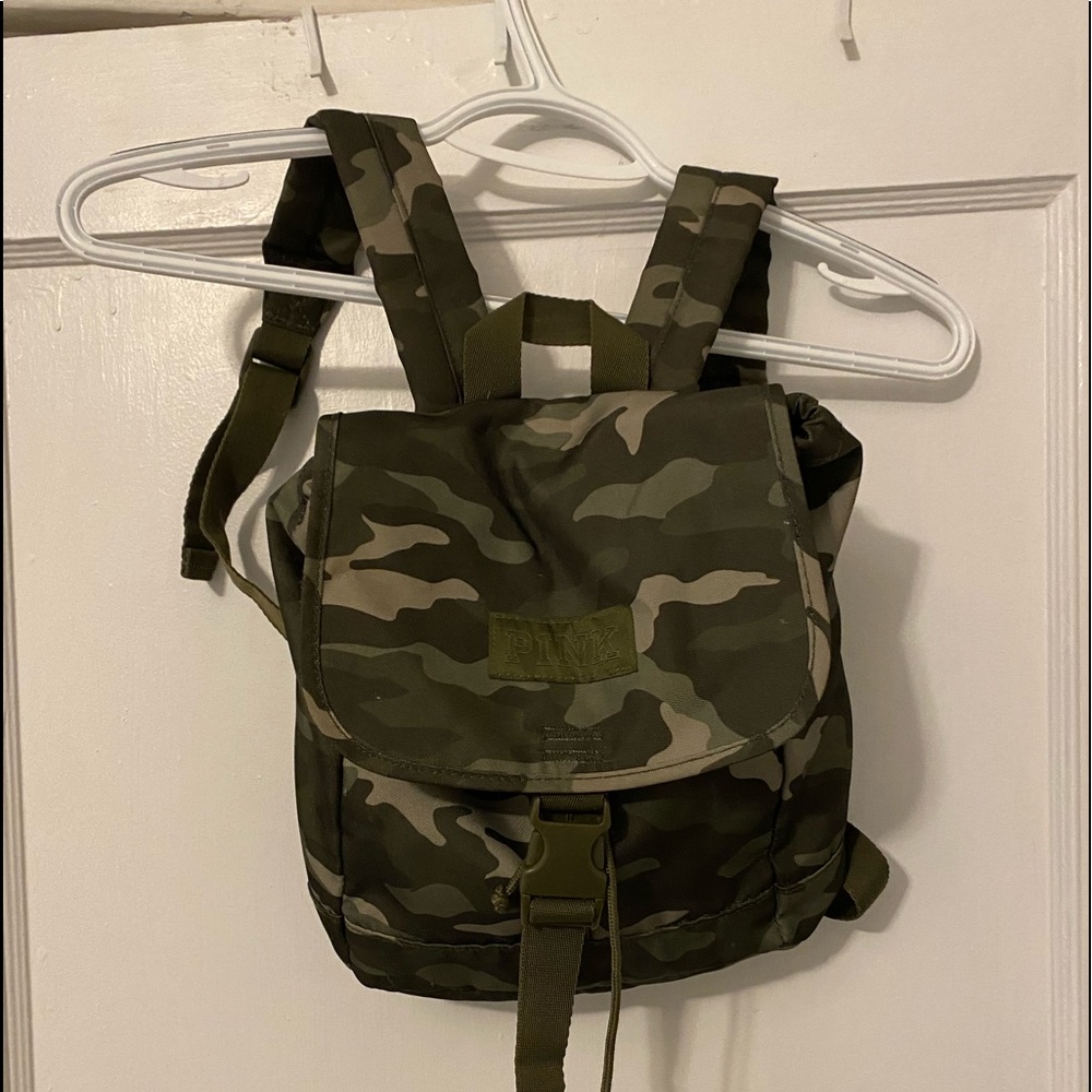 Mini pink backpack